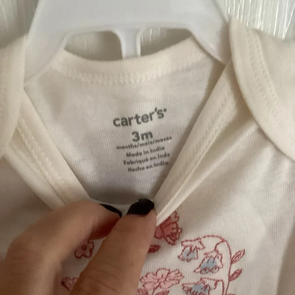 Carter's‎ Pink Floral Baby Outfit